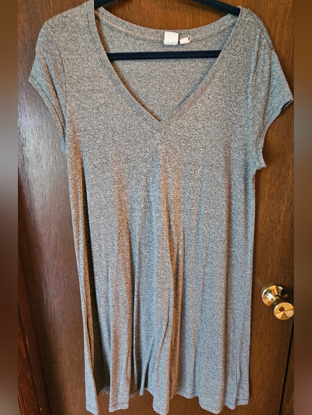 GAP Heather Gray T-shirt Dress